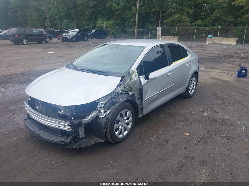 Vin: 5yfb4mde4rp195260, lot: 46659842, toyota corolla le 20242