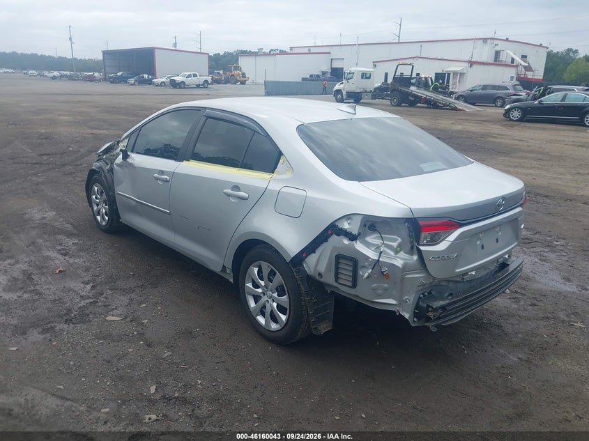Vin: 5yfb4mde4rp195260, lot: 46659842, toyota corolla le 20243