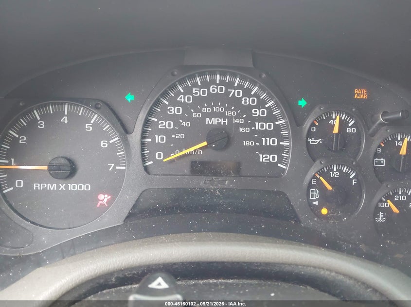 CHEVROLET TRAILBLAZER 2003 VIN 1GNDT13S032125589