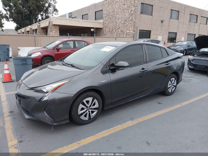 Vin: jtdkarfu9g3005565, lot: 46659911, toyota prius three 20162