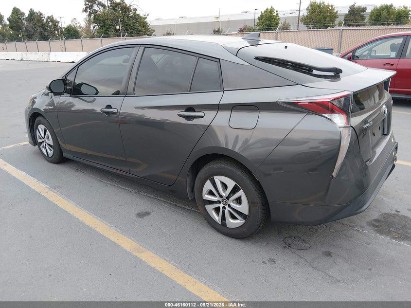 Vin: jtdkarfu9g3005565, lot: 46659911, toyota prius three 20163