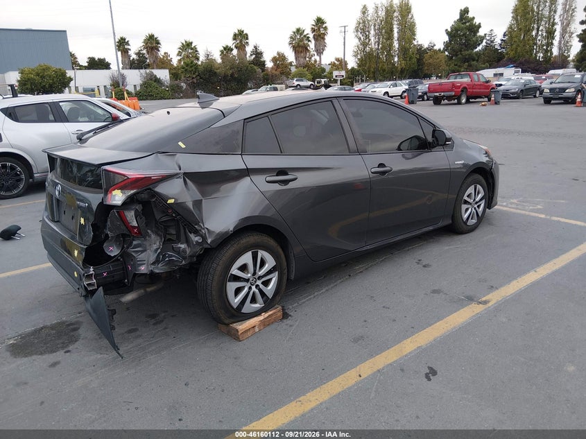 Vin: jtdkarfu9g3005565, lot: 46659911, toyota prius three 20164