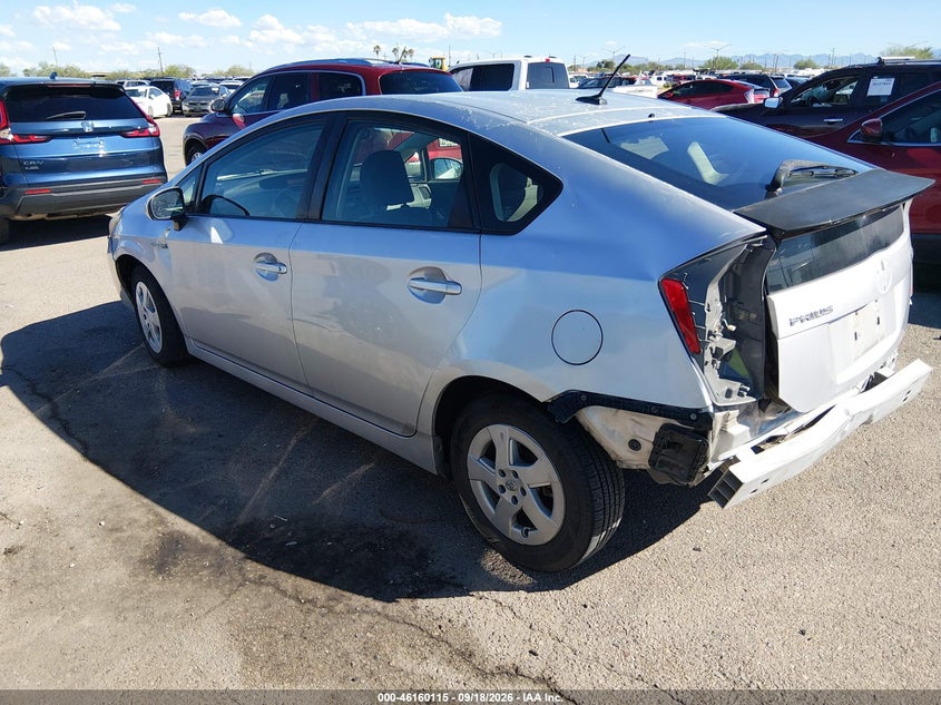 Vin: jtdkn3du5a0170655, lot: 46659914, toyota prius ii 20103
