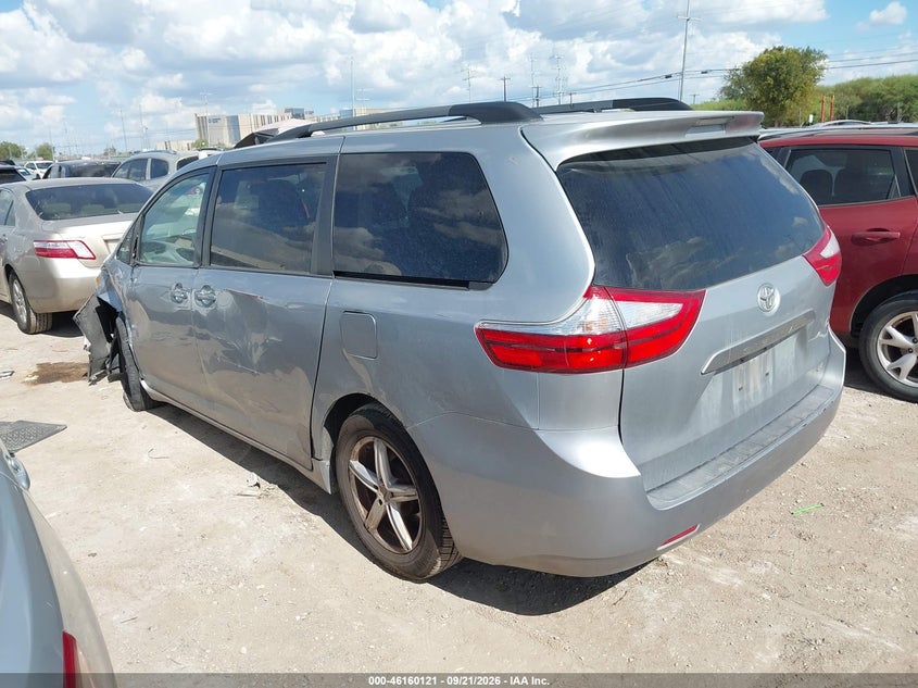 Vin: 5tdkk3dc7fs610752, lot: 46659920, toyota sienna le 8 passenger 20153