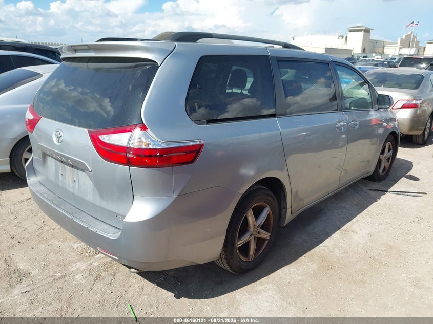 Vin: 5tdkk3dc7fs610752, lot: 46659920, toyota sienna le 8 passenger 20154