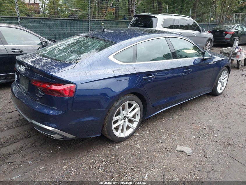 Vin: waufacf52pa060603, lot: 46659927, audi a5 sportback premium plus 45 tfsi s line quattro s tronic 20234