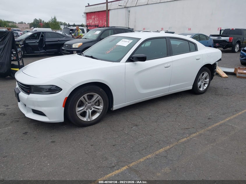 Vin: 2c3cdxbg0ph506197, lot: 46659935, dodge charger sxt 20232