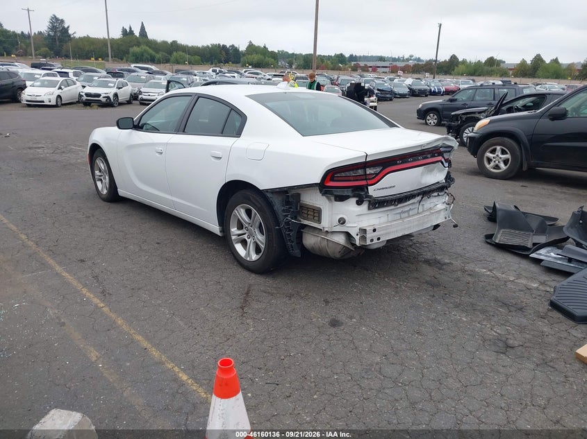 Vin: 2c3cdxbg0ph506197, lot: 46659935, dodge charger sxt 20233