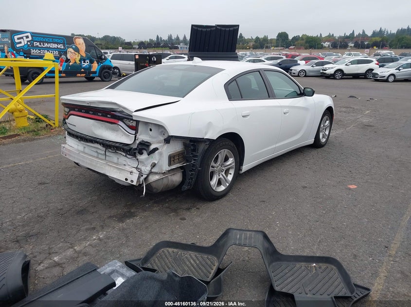 Vin: 2c3cdxbg0ph506197, lot: 46659935, dodge charger sxt 20234