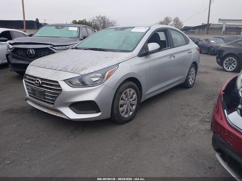 Vin: 3kpc24a67le114963, lot: 46659937, hyundai accent se 20202