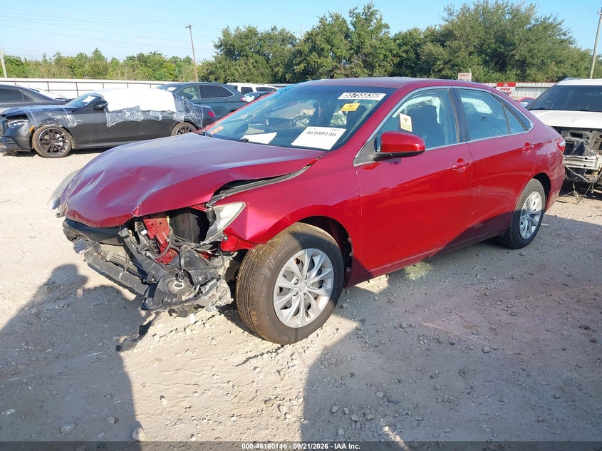 Vin: 4t1bf1fk9hu795345, lot: 46659945, toyota camry le 20172