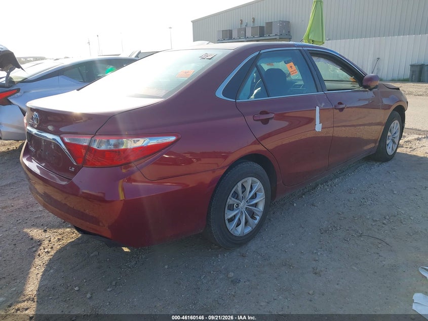 Vin: 4t1bf1fk9hu795345, lot: 46659945, toyota camry le 20174
