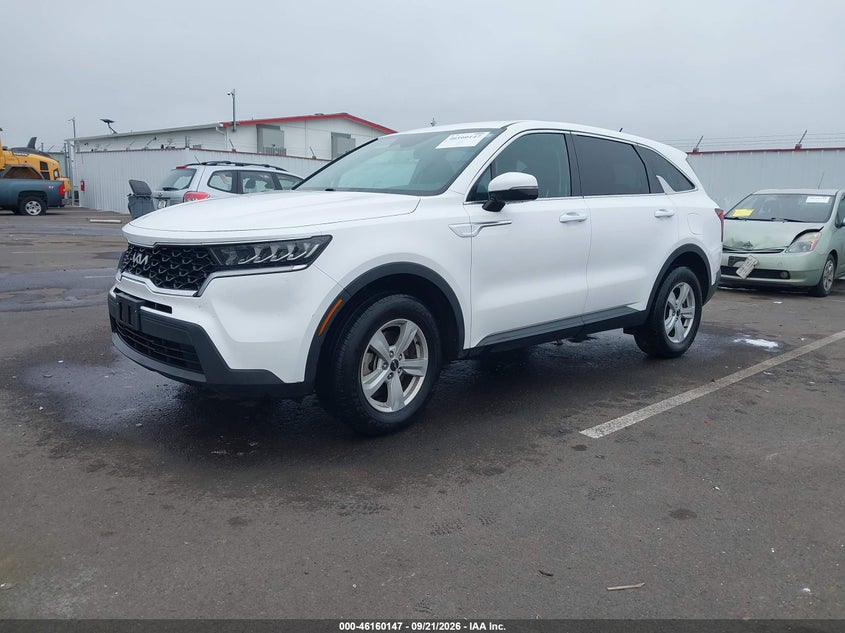 Vin: 5xyrgdlc2pg209695, lot: 46659946, kia sorento lx 20232