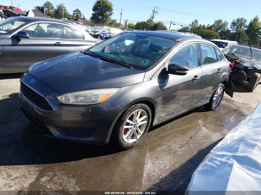 2017 Ford Focus, Удар ззаду, IAAI, VIN 1FADP3F22HL202751 — фото 2