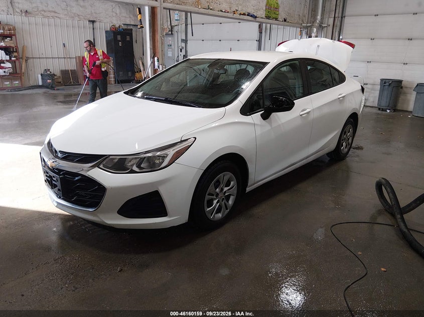 Vin: 1g1bc5sm8k7129569, lot: 46659959, chevrolet cruze ls 20192