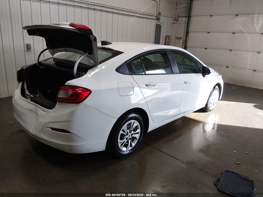 Vin: 1g1bc5sm8k7129569, lot: 46659959, chevrolet cruze ls 20194