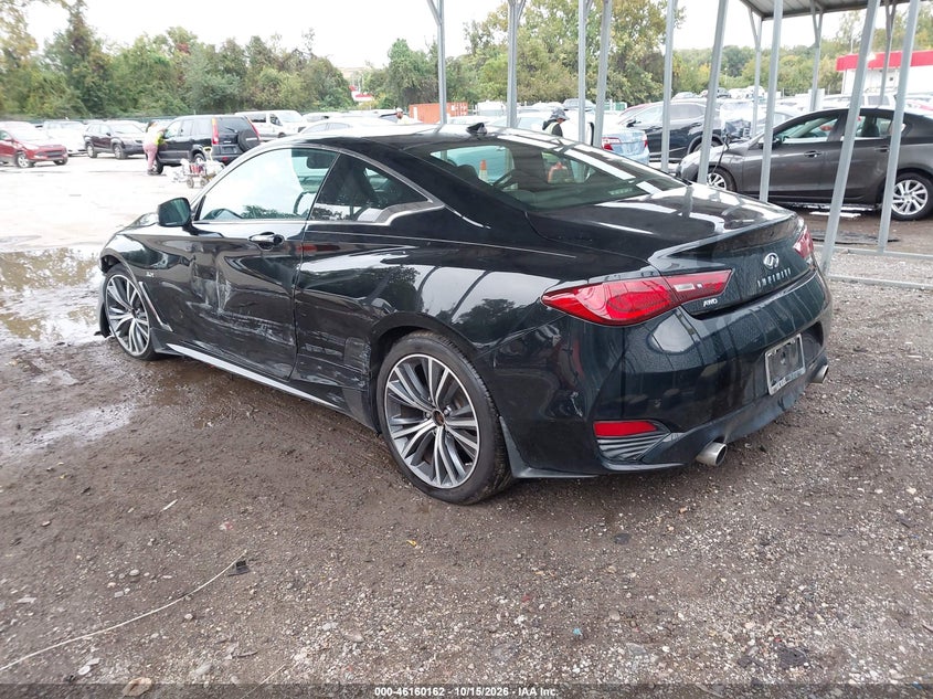 Vin: jn1ev7el6hm551821, lot: 46659961, infiniti q60 3.0t premium 20173