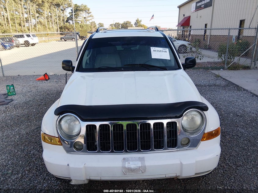 JEEP LIBERTY 2007 VIN 1J4GK58K97W518010