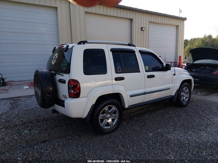 JEEP LIBERTY 2007 VIN 1J4GK58K97W518010