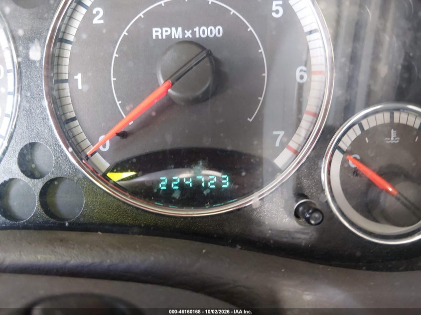 JEEP LIBERTY 2007 VIN 1J4GK58K97W518010