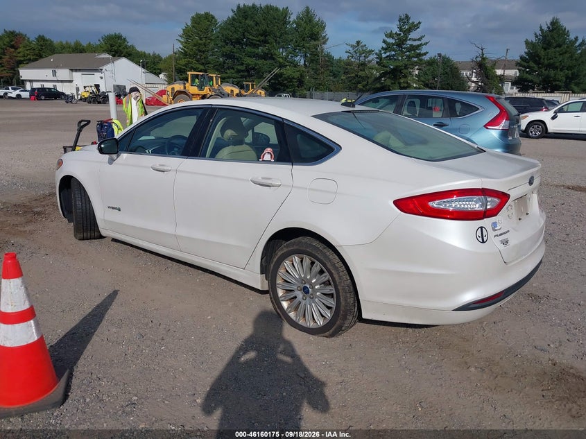 Vin: 3fa6p0lu8fr300226, lot: 46659974, ford fusion hybrid se 20153
