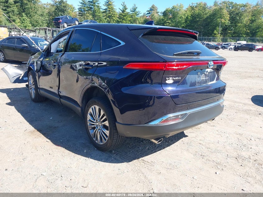 Vin: jteaaaah5mj051713, lot: 46659977, toyota venza limited 20213