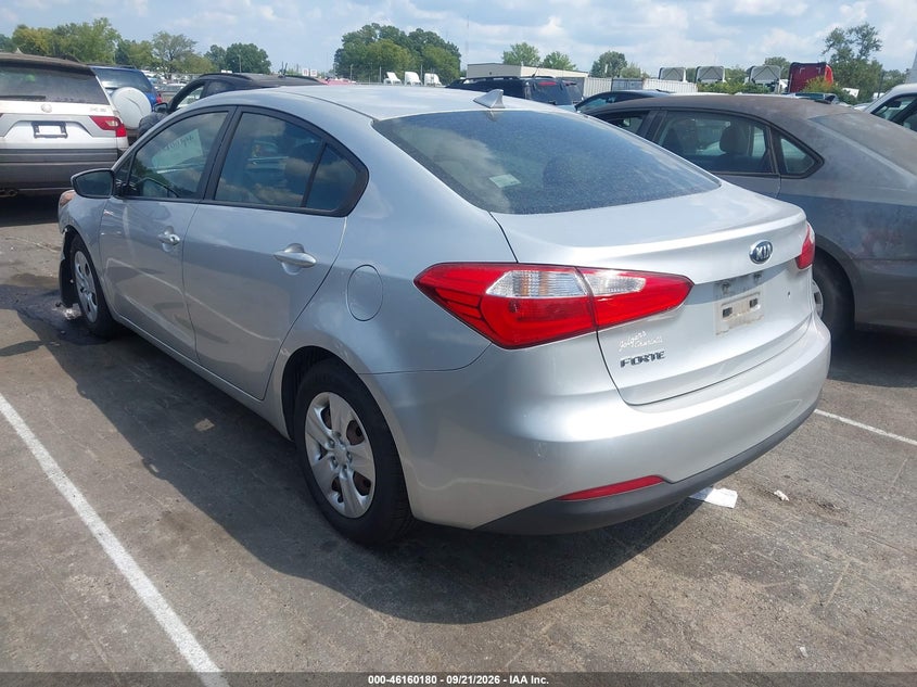 Vin: knafk4a63f5307847, lot: 46659979, kia forte lx 20153