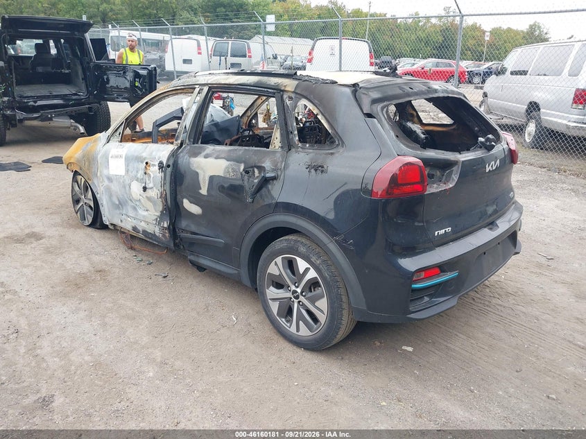 Vin: kndcc3lg6n5139476, lot: 46659980, kia niro ev ex 20223
