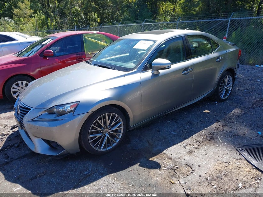 Vin: jthcf1d20f5026444, lot: 46660037, lexus is 250 20152