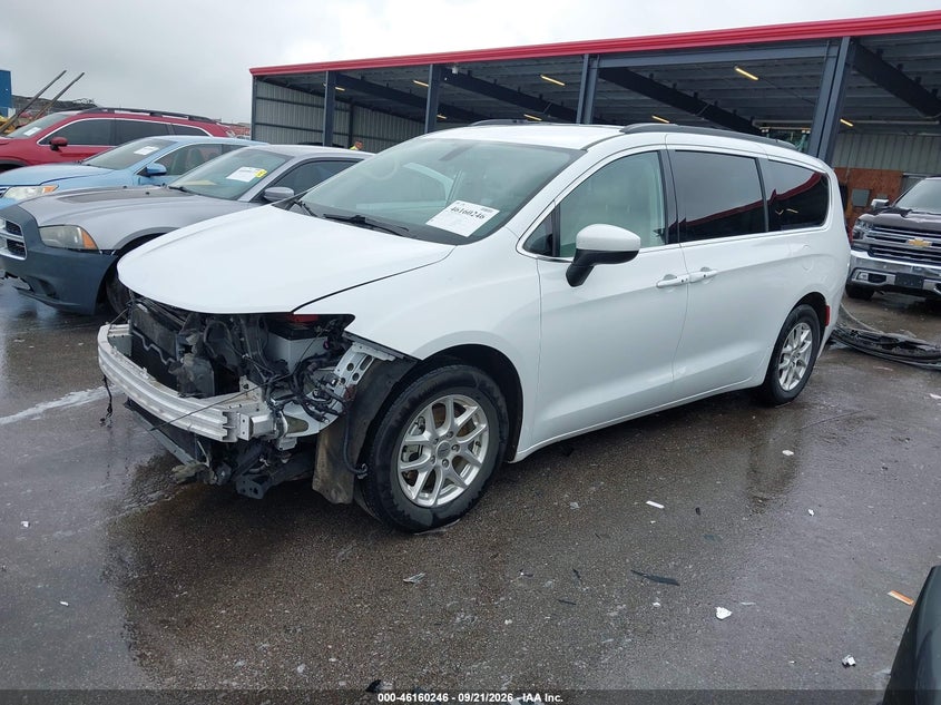 Vin: 2c4rc1dg6mr551847, lot: 46660044, chrysler voyager lxi 20212