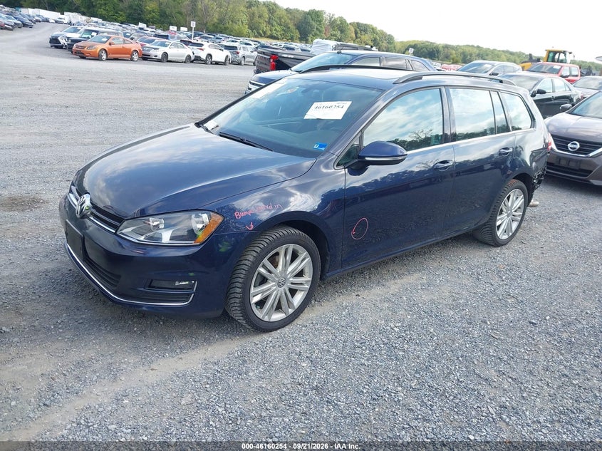 Vin: 3vwca7au4fm511752, lot: 46660053, volkswagen golf sportwagen tdi se 4-door 20152