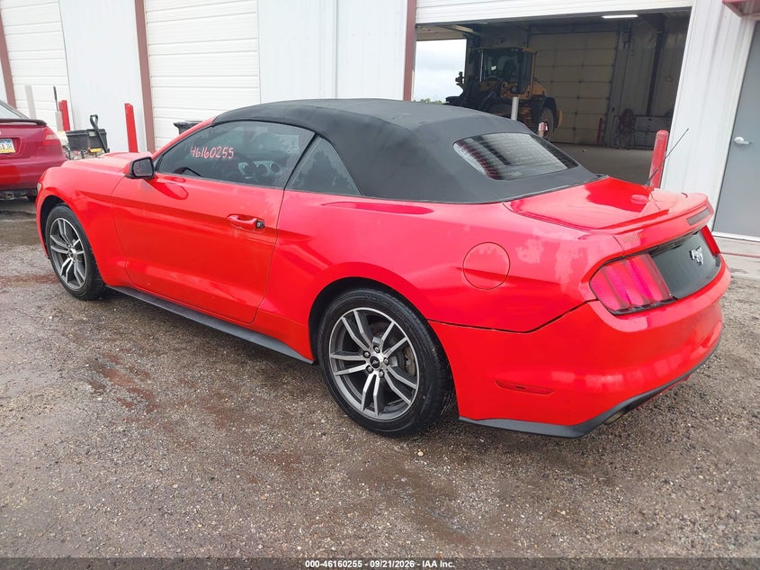 Vin: 1fatp8uh5g5238260, lot: 46660054, ford mustang ecoboost premium 20163