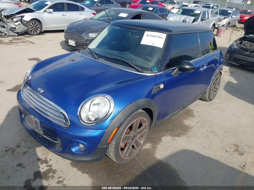 Vin: wmwsu3c54dt544282, lot: 46660085, mini hardtop cooper 20132