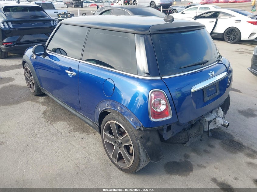 Vin: wmwsu3c54dt544282, lot: 46660085, mini hardtop cooper 20133
