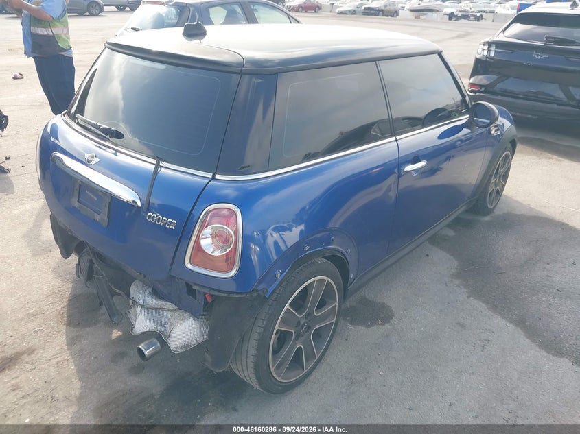 Vin: wmwsu3c54dt544282, lot: 46660085, mini hardtop cooper 20134