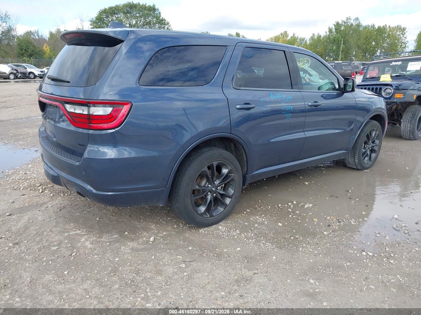Vin: 1c4rdjdg8mc578988, lot: 46660096, dodge durango gt plus awd 20214