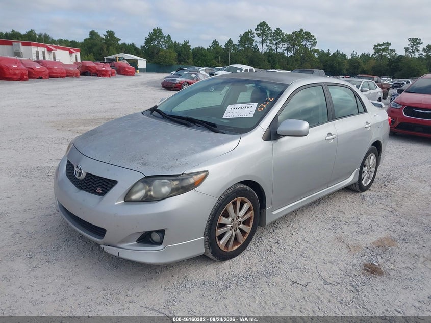 Vin: 1nxbu4ee0az196813, lot: 46660101, toyota corolla s 20102