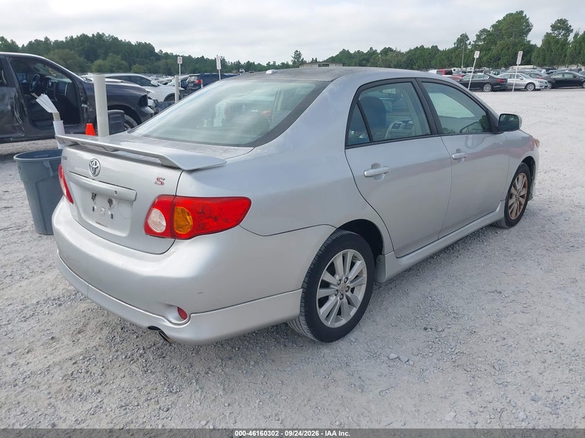 Vin: 1nxbu4ee0az196813, lot: 46660101, toyota corolla s 20104