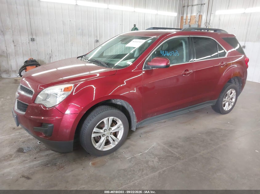 Vin: 2gnfleek4c6244875, lot: 46660102, chevrolet equinox 1lt 20122