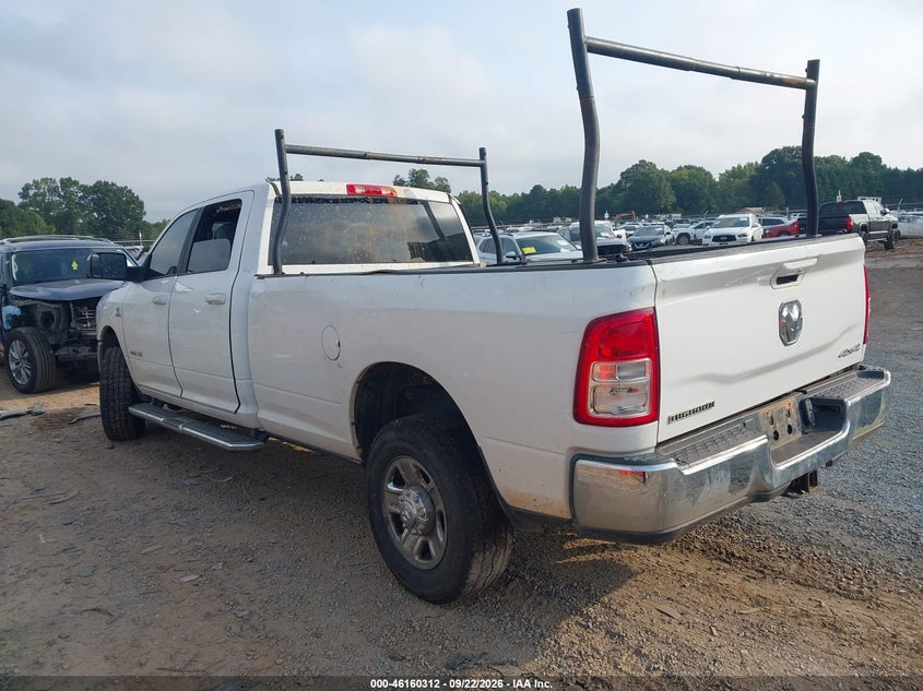 Vin: 3c6ur5jl6mg652773, lot: 46660112, ram 2500 big horn  4x4 8' box 20213