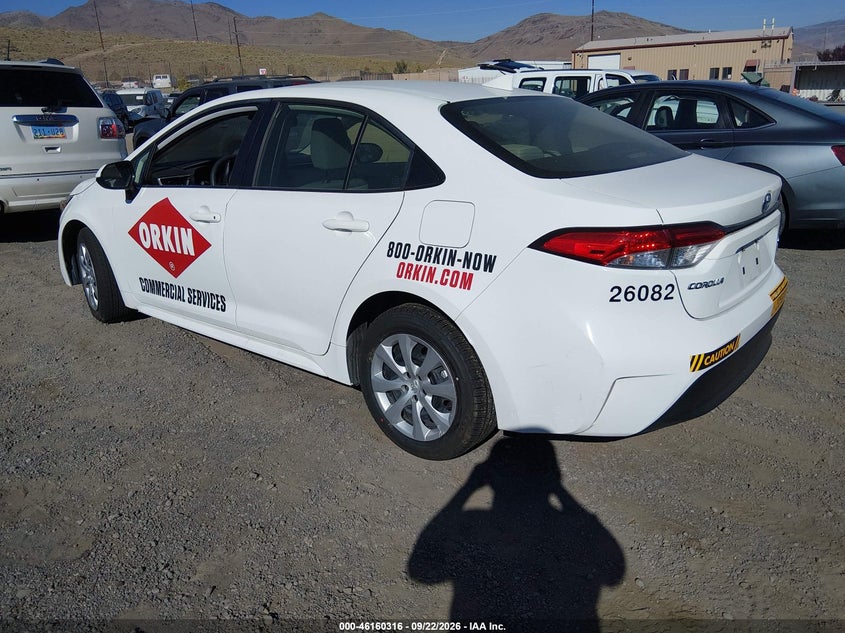 Vin: jtdbcmfe7p3016456, lot: 46660115, toyota corolla hybrid le 20233