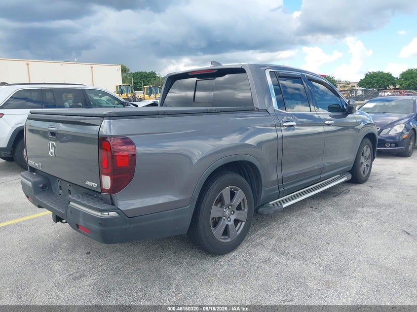 Vin: 5fpyk3f77lb001386, lot: 46660117, honda ridgeline rtl-e 20204