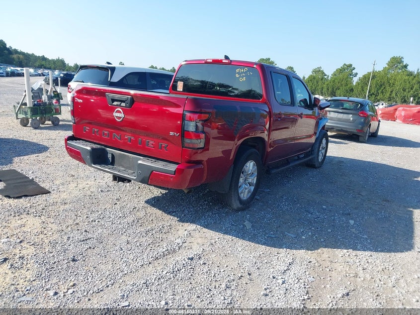 Vin: 1n6ed1ej0pn605924, lot: 46660130, nissan frontier sv 4x2 20234