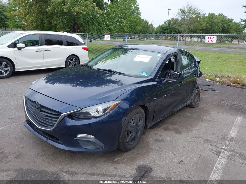 Vin: jm1bm1u7xe1167462, lot: 46660131, mazda mazda3 i sport 20142