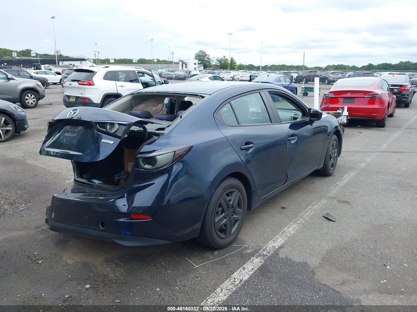 Vin: jm1bm1u7xe1167462, lot: 46660131, mazda mazda3 i sport 20144