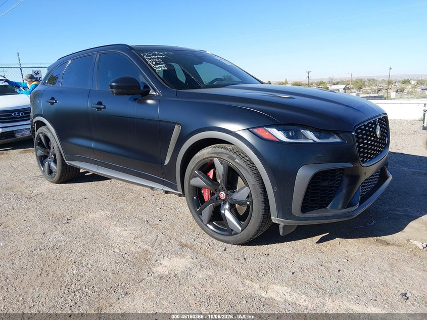 2021 JAGUAR F-PACE SVR P550 AWD AUTOMATIC