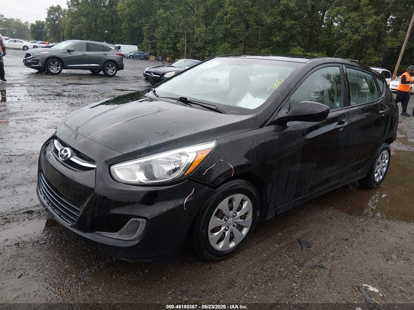 Vin: kmhct5aexgu241672, lot: 46660166, hyundai accent se 20162