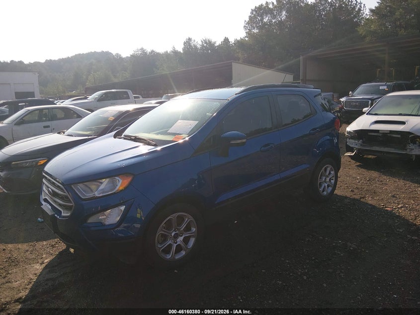 Vin: maj3s2ge5mc446885, lot: 46660179, ford ecosport se 20212