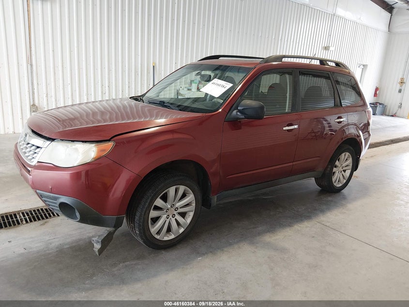 Vin: jf2shbcc1ch414592, lot: 46660183, subaru forester 2.5x premium 20122