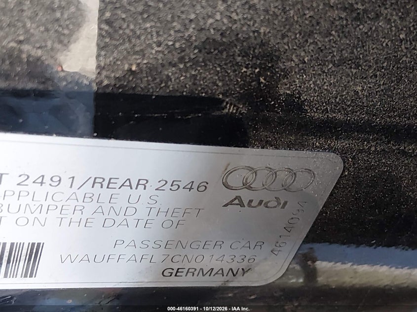 2012 AUDI A4 2.0T PREMIUM · Фото 9